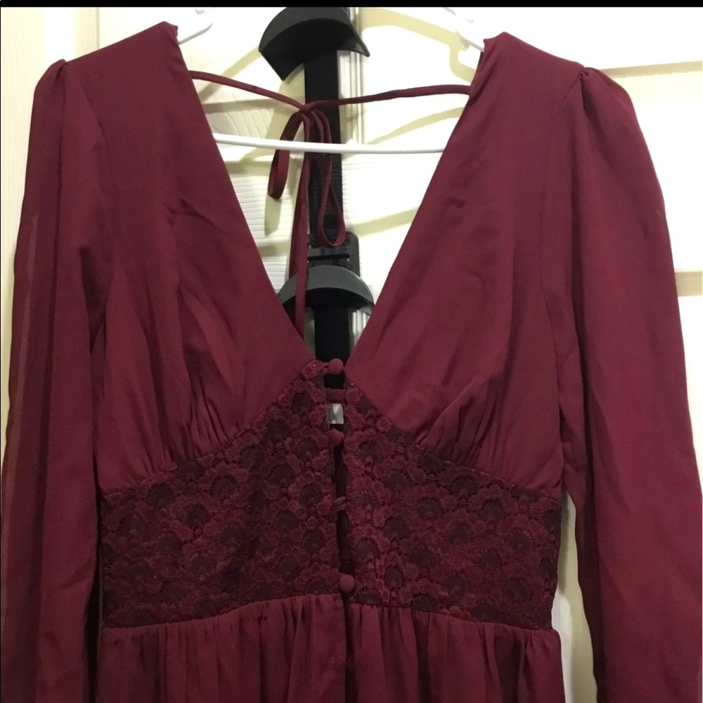 NWT Love, Fire maxi dress